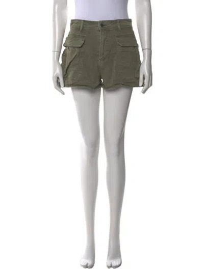Pre-owned Veronica Beard Mini Shorts In Green