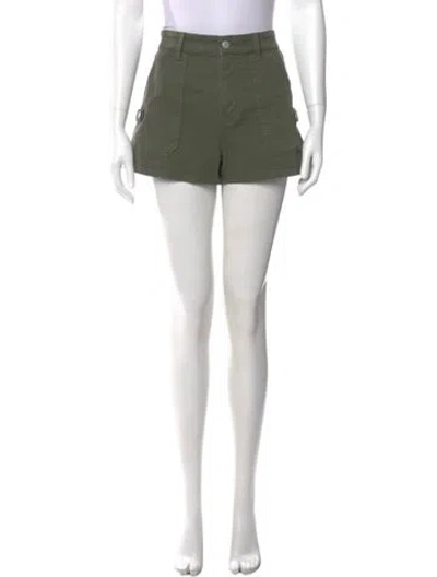 Pre-owned Veronica Beard Mini Shorts In Green