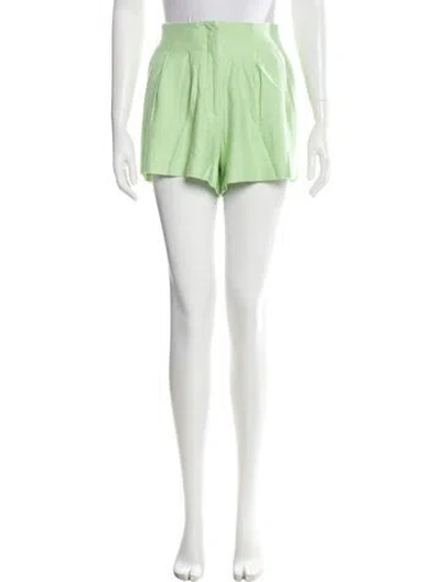 Pre-owned Veronica Beard Mini Shorts In Green