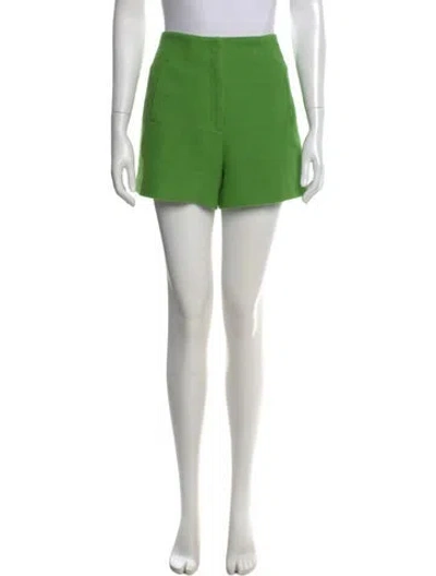 Pre-owned Veronica Beard Mini Shorts In Green