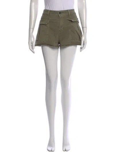 Pre-owned Veronica Beard Mini Shorts In Green