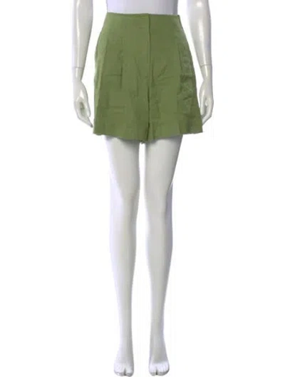 Pre-owned Veronica Beard Mini Shorts In Green