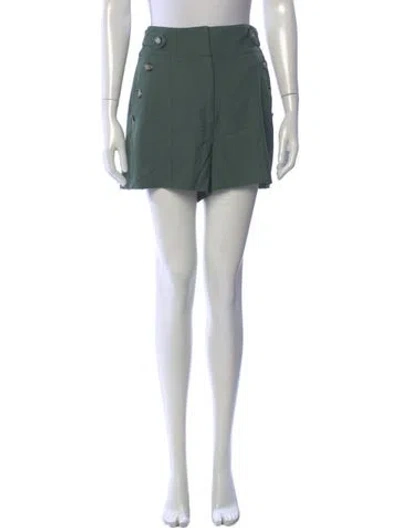 Pre-owned Veronica Beard Mini Shorts In Green