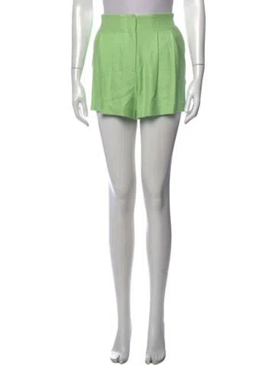 Pre-owned Veronica Beard Mini Shorts In Green