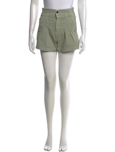 Pre-owned Veronica Beard Mini Shorts In Green