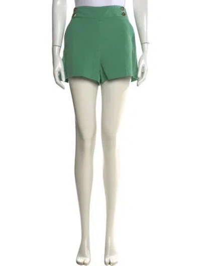 Pre-owned Veronica Beard Mini Shorts In Green