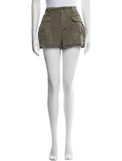 Pre-owned Veronica Beard Mini Shorts In Green