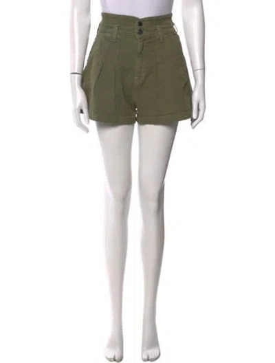 Pre-owned Veronica Beard Mini Shorts In Green