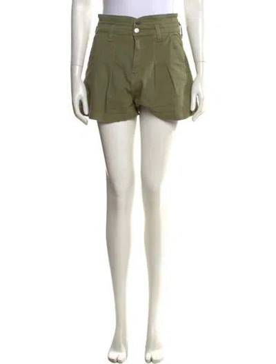 Pre-owned Veronica Beard Mini Shorts In Green