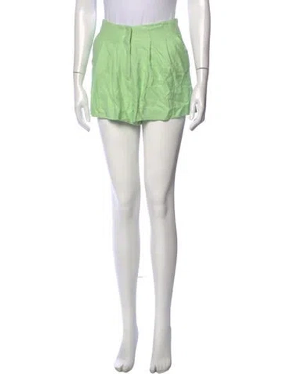 Pre-owned Veronica Beard Mini Shorts In Green