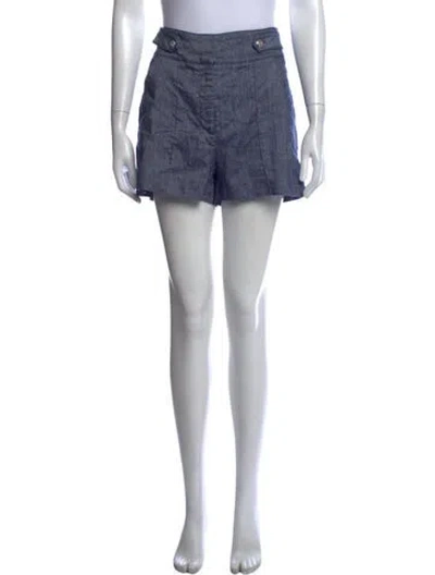 Pre-owned Veronica Beard Mini Shorts In Multi