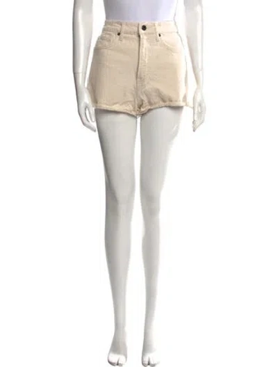 Pre-owned Veronica Beard Mini Shorts In Neutral