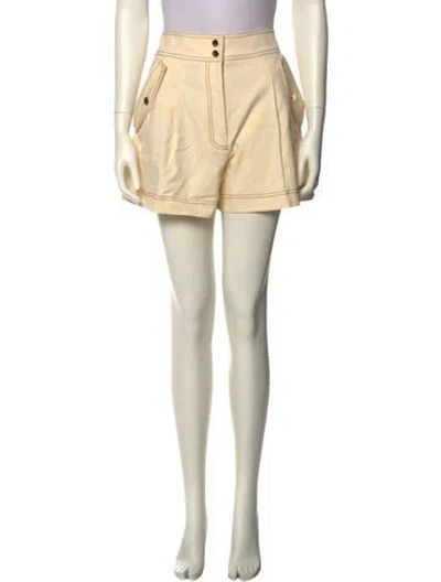 Pre-owned Veronica Beard Mini Shorts In Neutral