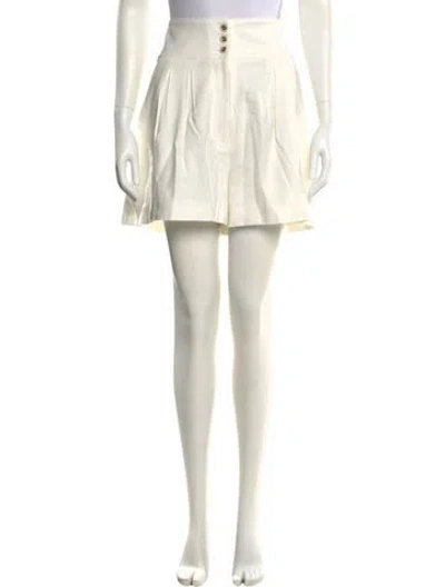 Pre-owned Veronica Beard Mini Shorts In Neutral