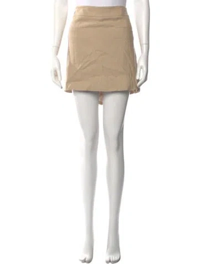 Pre-owned Veronica Beard Mini Shorts In Neutral