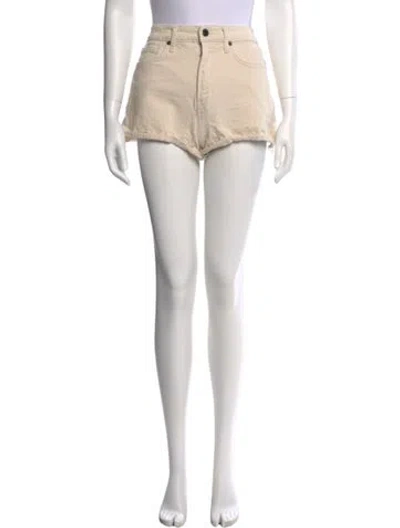 Pre-owned Veronica Beard Mini Shorts In Neutral