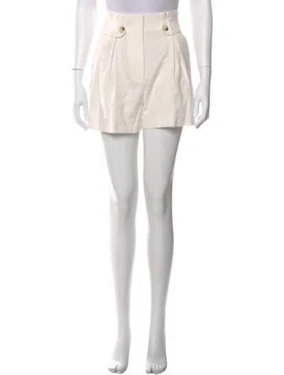 Pre-owned Veronica Beard Mini Shorts In Neutral