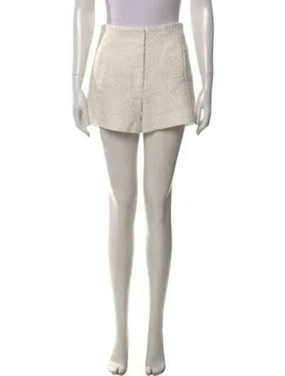 Pre-owned Veronica Beard Mini Shorts In Neutral