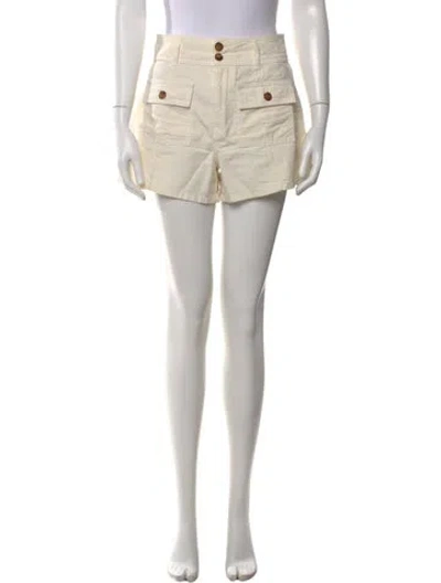 Pre-owned Veronica Beard Mini Shorts In Neutral