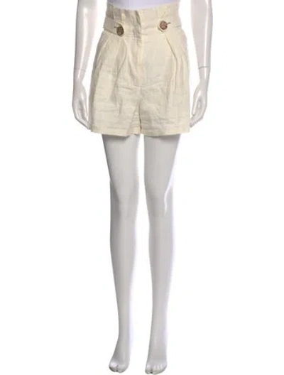 Pre-owned Veronica Beard Mini Shorts In Neutral