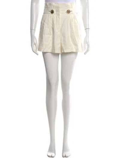 Pre-owned Veronica Beard Mini Shorts In Neutral