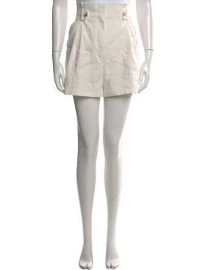 Pre-owned Veronica Beard Mini Shorts In Neutral
