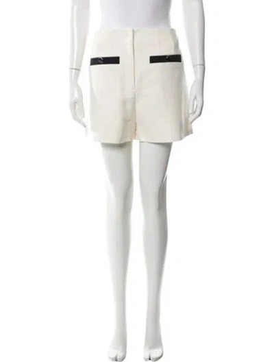 Pre-owned Veronica Beard Mini Shorts In Neutral