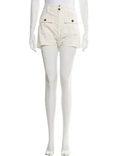 Pre-owned Veronica Beard Mini Shorts In Neutral