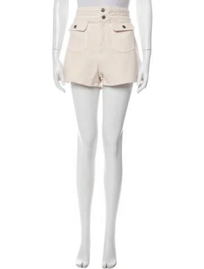 Pre-owned Veronica Beard Mini Shorts In Neutral