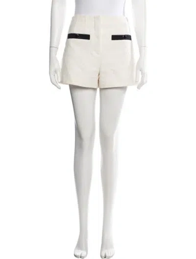 Pre-owned Veronica Beard Mini Shorts In Neutral
