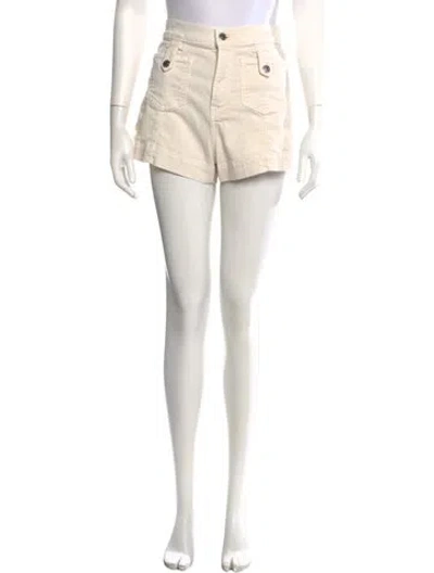 Pre-owned Veronica Beard Mini Shorts In Neutral