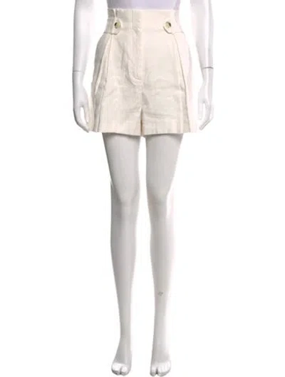Pre-owned Veronica Beard Mini Shorts In Neutral