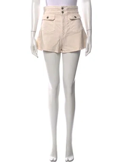 Pre-owned Veronica Beard Mini Shorts In Neutrals