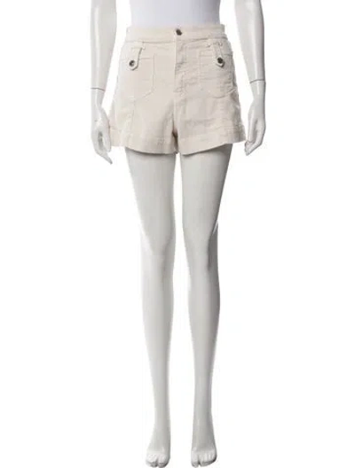 Pre-owned Veronica Beard Mini Shorts In Neutrals