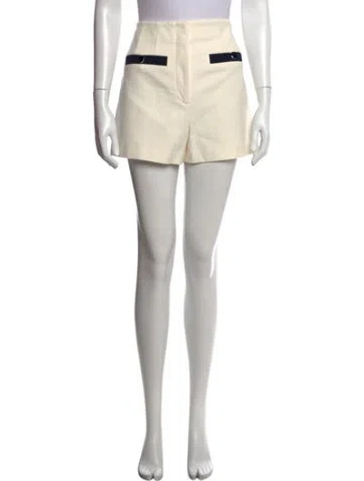 Pre-owned Veronica Beard Mini Shorts In Neutrals