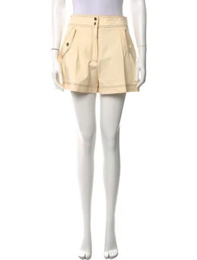 Pre-owned Veronica Beard Mini Shorts In Neutrals
