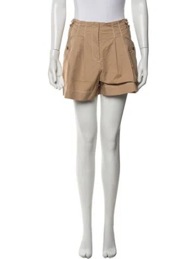 Pre-owned Veronica Beard Mini Shorts In Neutrals