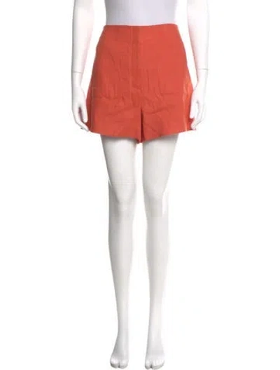 Pre-owned Veronica Beard Mini Shorts In Orange