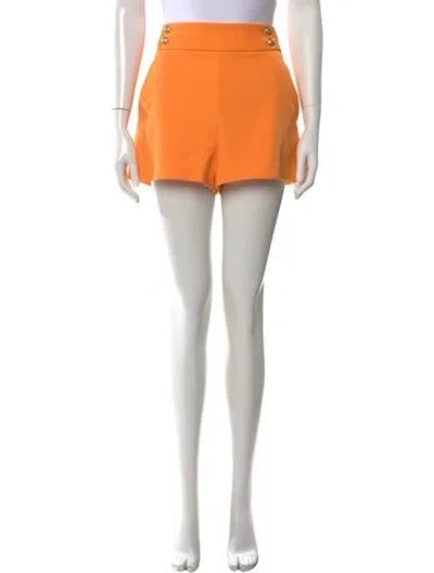 Pre-owned Veronica Beard Mini Shorts In Orange