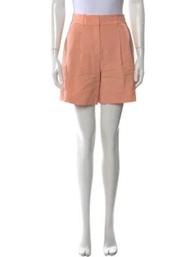 Pre-owned Veronica Beard Mini Shorts In Orange