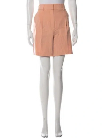 Pre-owned Veronica Beard Mini Shorts In Orange