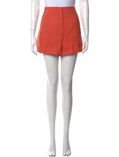 Pre-owned Veronica Beard Mini Shorts In Orange