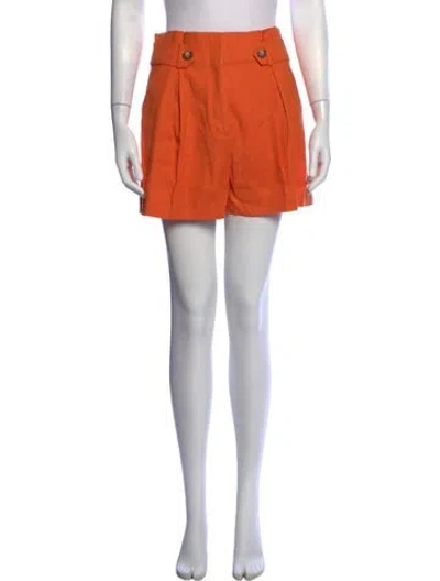 Pre-owned Veronica Beard Mini Shorts In Orange