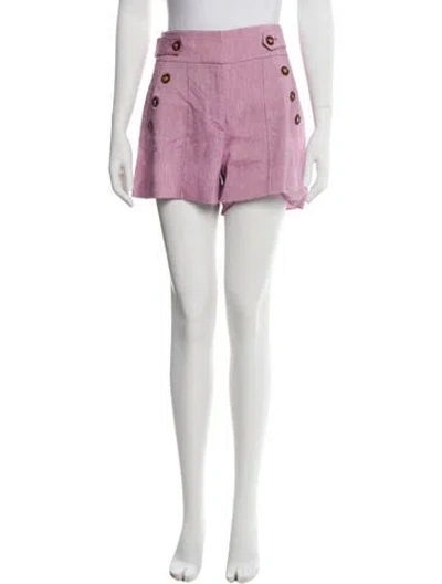 Pre-owned Veronica Beard Mini Shorts In Purple