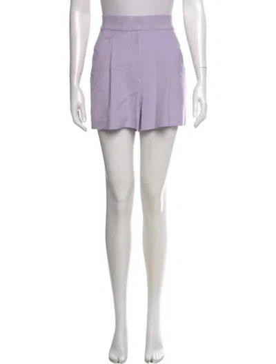 Pre-owned Veronica Beard Mini Shorts In Purple