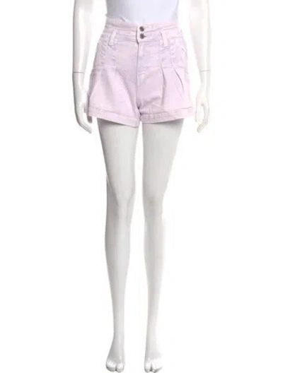 Pre-owned Veronica Beard Mini Shorts In Purple