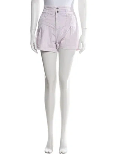 Pre-owned Veronica Beard Mini Shorts In Purple