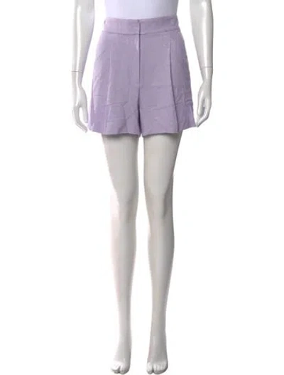 Pre-owned Veronica Beard Mini Shorts In Purple