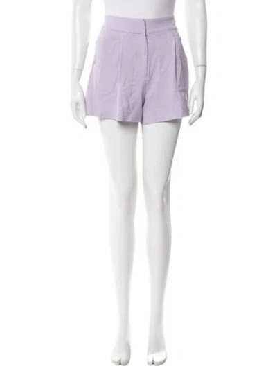 Pre-owned Veronica Beard Mini Shorts In Purple
