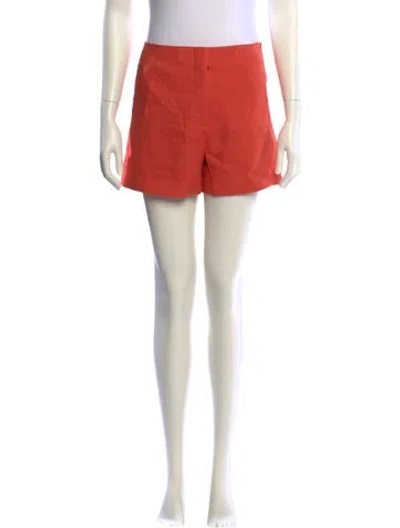Pre-owned Veronica Beard Mini Shorts In Red